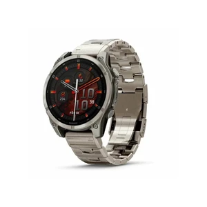 Garmin Fenix 8 47mm Amoled Sapphire Titanium Graphite with Titanium Band+ Graphite Silicone Band