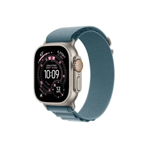 Apple Watch Ultra 3 49mm Natural Ti Case with Light Blue Alpine Loop