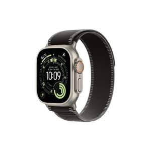 Apple Watch Ultra 3 49mm Natural Ti Case with Black/Charcoal Trail Loop
