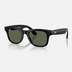 Ray-Ban Meta Wayfarer (Gen2) Shiny Black, Lenses Green