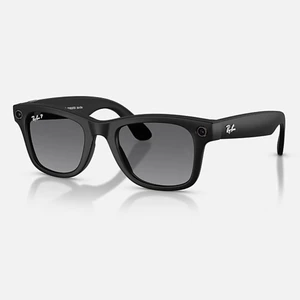 Ray-Ban Meta Wayfarer (Gen2) Matte Black, Lenses Polar Gradient Graphite